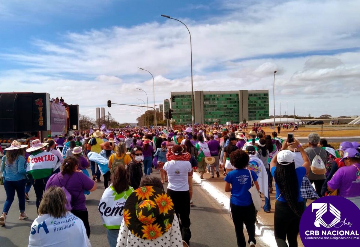 7ª Marcha das Margaridas reúne em Brasília mais de 100 mil pessoas