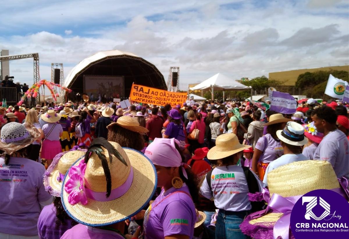 7ª Marcha das Margaridas reúne em Brasília mais de 100 mil pessoas