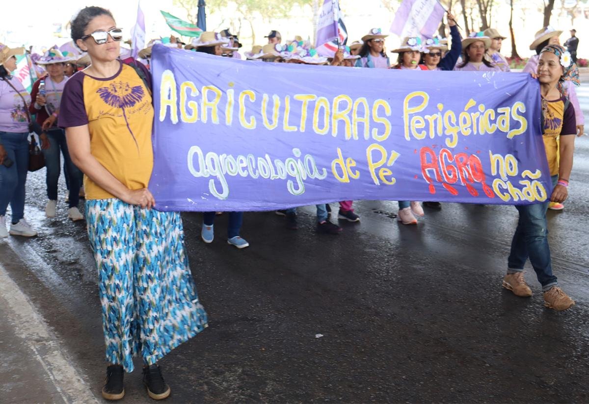 7ª Marcha das Margaridas reúne em Brasília mais de 100 mil pessoas