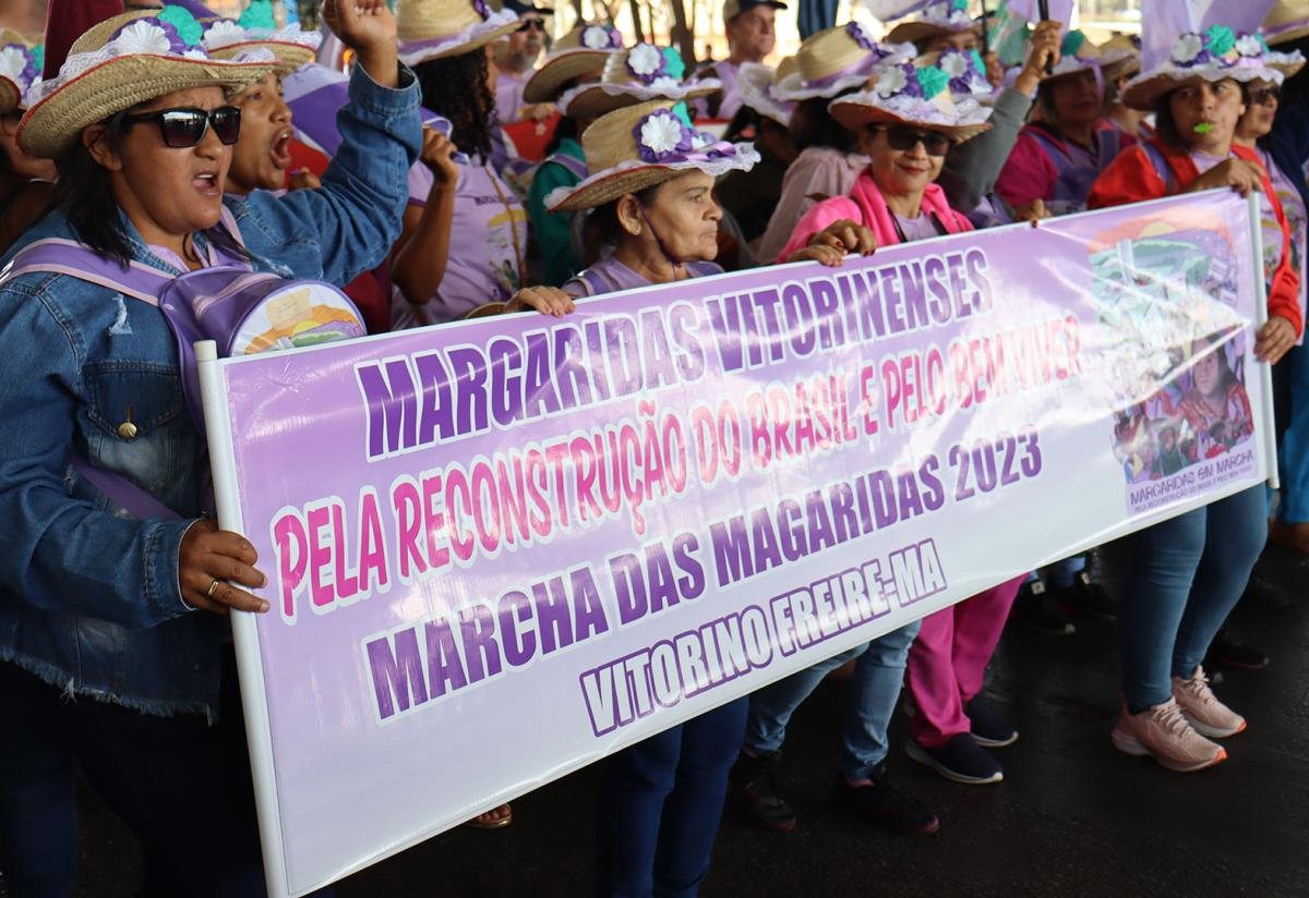 7ª Marcha das Margaridas reúne em Brasília mais de 100 mil pessoas