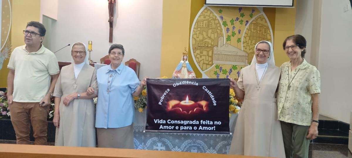 Religiosas/os do Regional Porto Velho celebram o domingo dedicado a vocação a Vida Religiosa Consagrada com diversas atividades