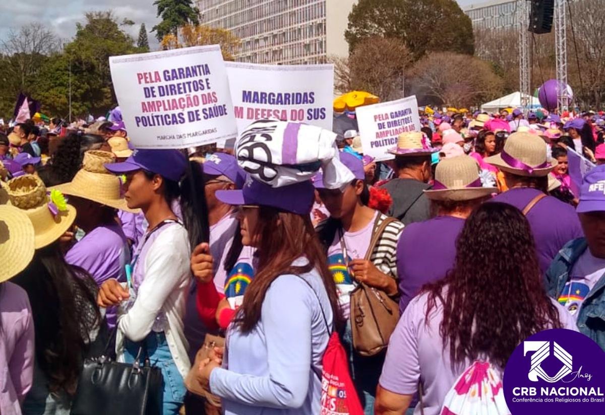 7ª Marcha das Margaridas reúne em Brasília mais de 100 mil pessoas
